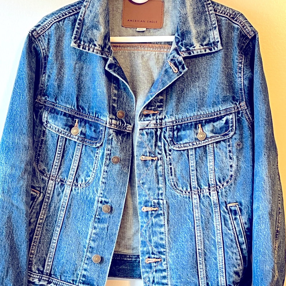 jean jacket.